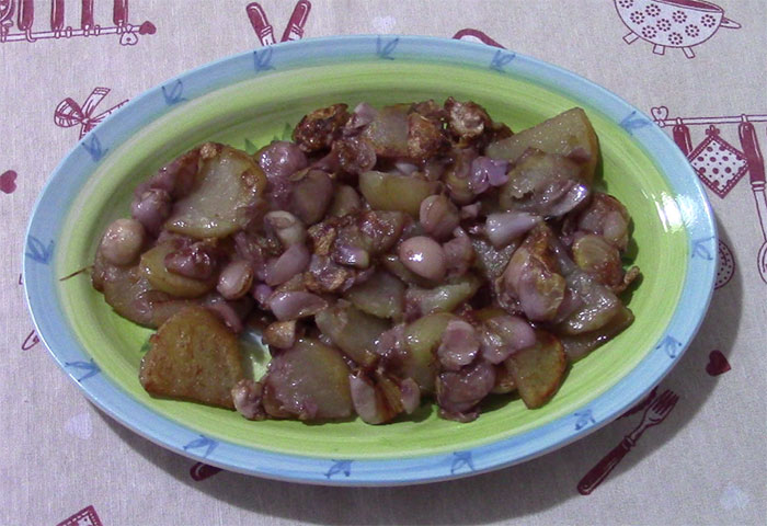 Patate e lampascioni (v)