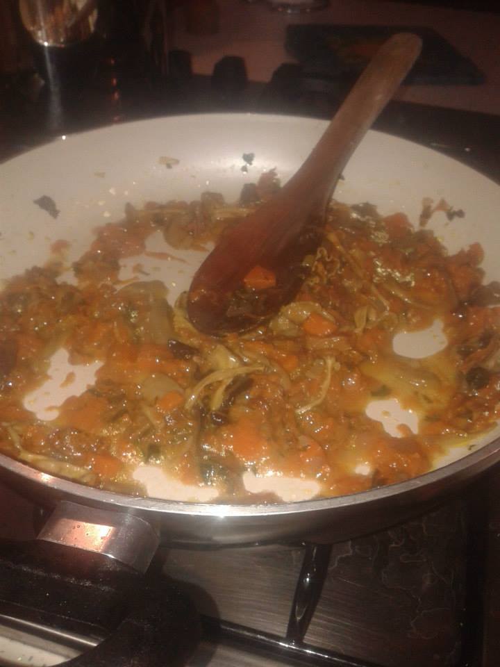 Fusilli zucca e funghi (v)