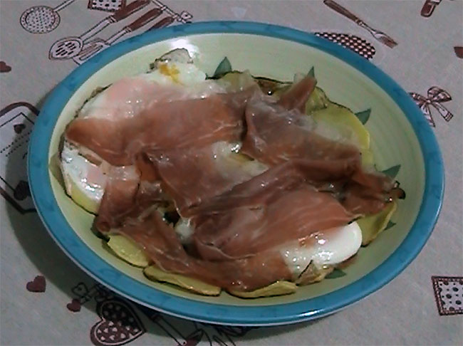 Uova, speck e patate (v)