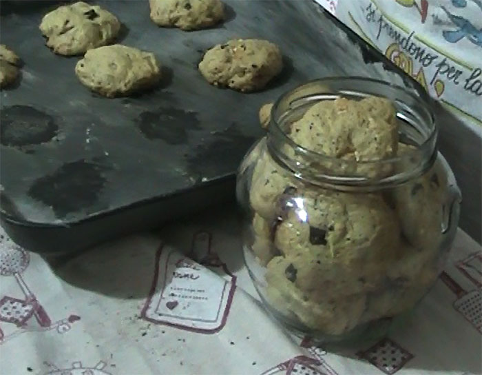 Cookies al doppio cioccolato (v)